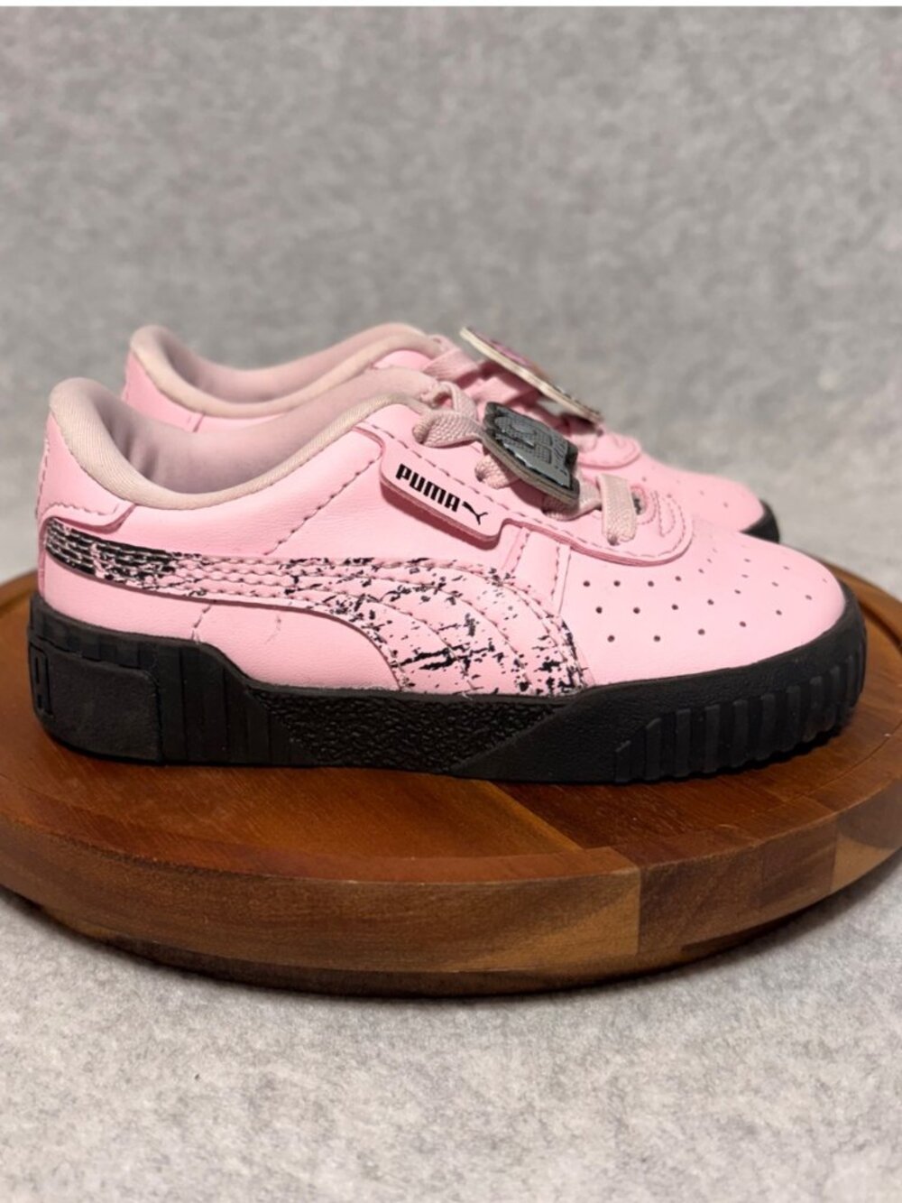 Puma X LOL Surprise Cali Kids Sneakers Pink Black Toddler Size 6C Little Girl
